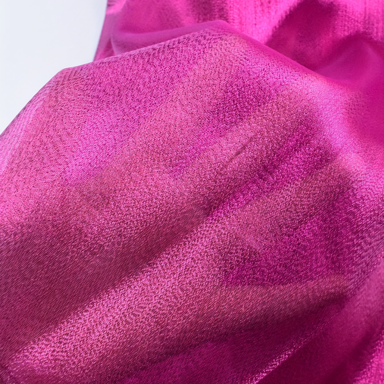 Multi color Slide Wire Metallic Fabric Pressed Pleated - Temu