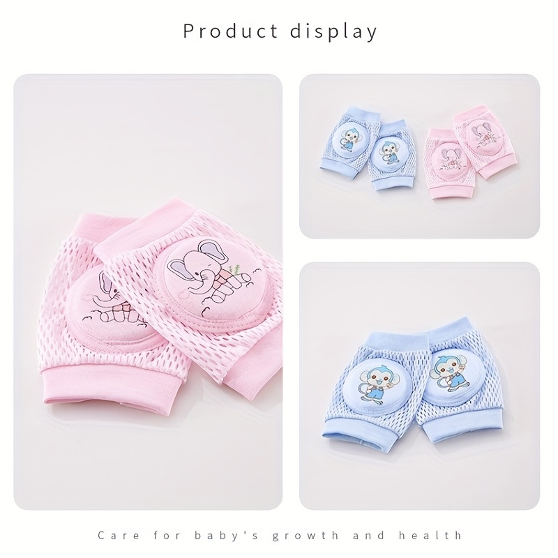 Breathable Mesh Knee Pads for Baby Crawling