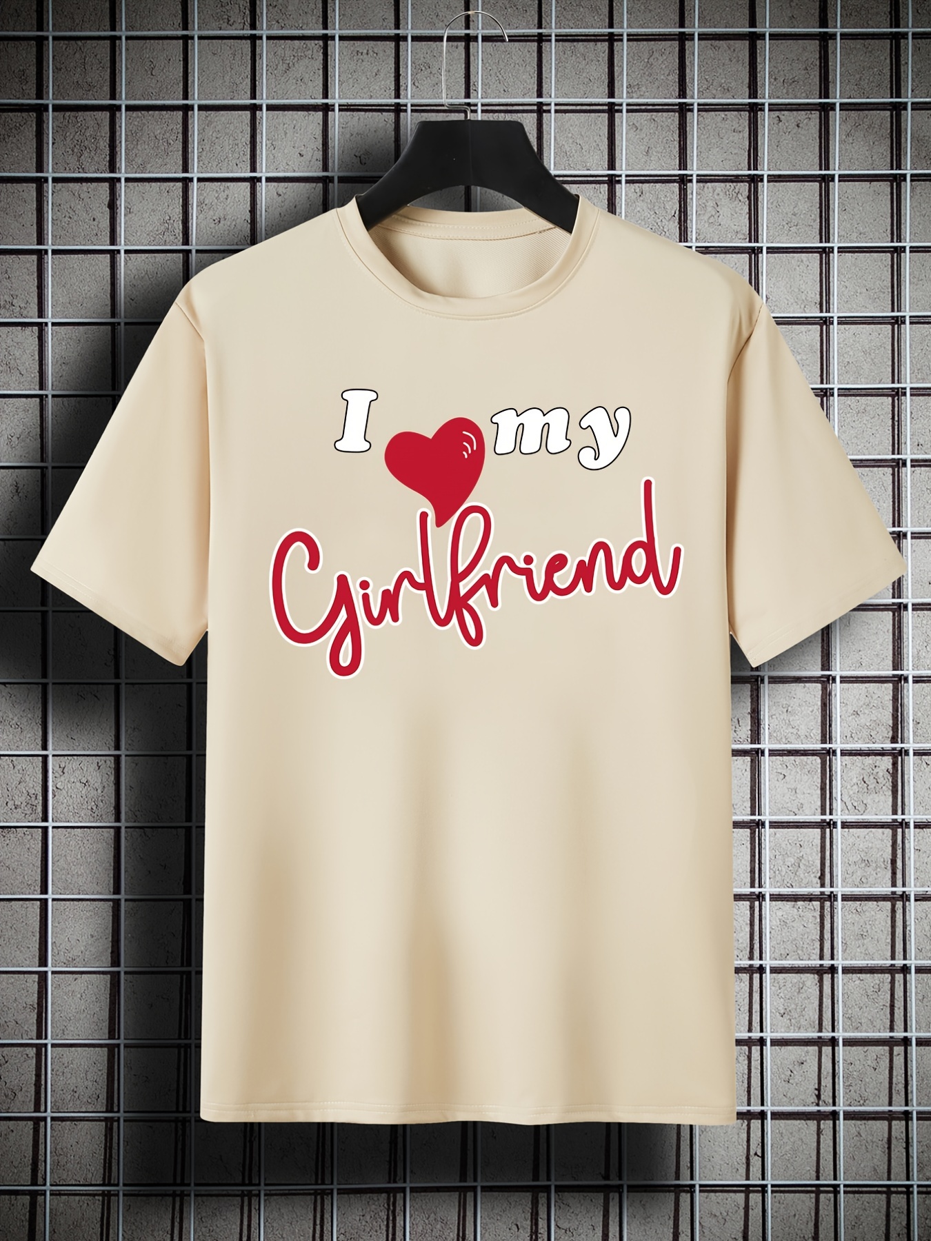 I Love My Girlfriend - Comfortable and Trendy Tee Shirt with Graphic Print