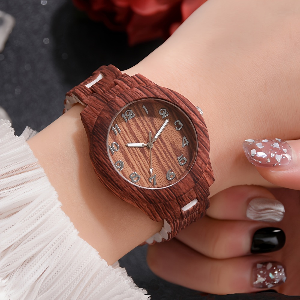 Wood hot sale resin watch