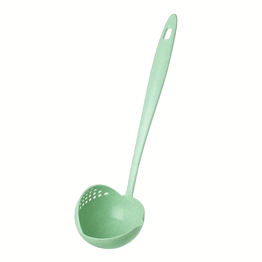 1 Ladle, Plastic Slotted Spoon, Creative Soup Ladle, Kitchen Gadgets,  Kitchen Accessories - Temu