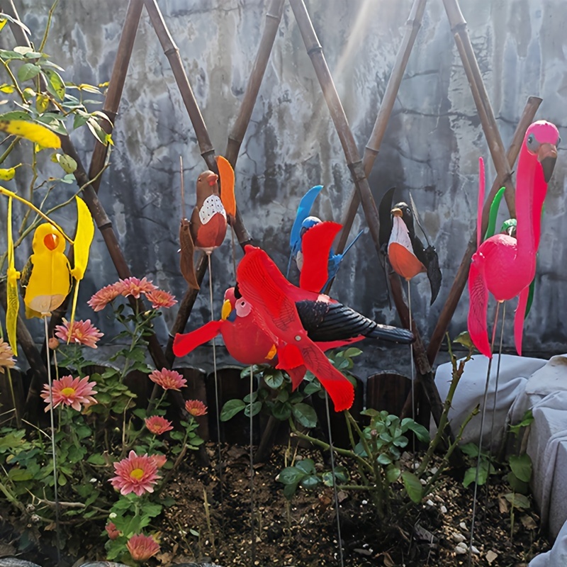 Piquets de jardin de noël, 3 pièces, feuille acrylique pingouin