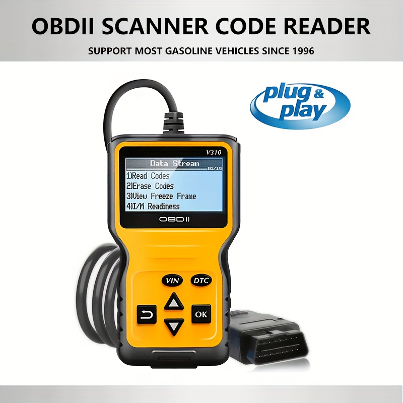 Car Obd2 Scanner Code Reader Engine Fault Code Reader Temu