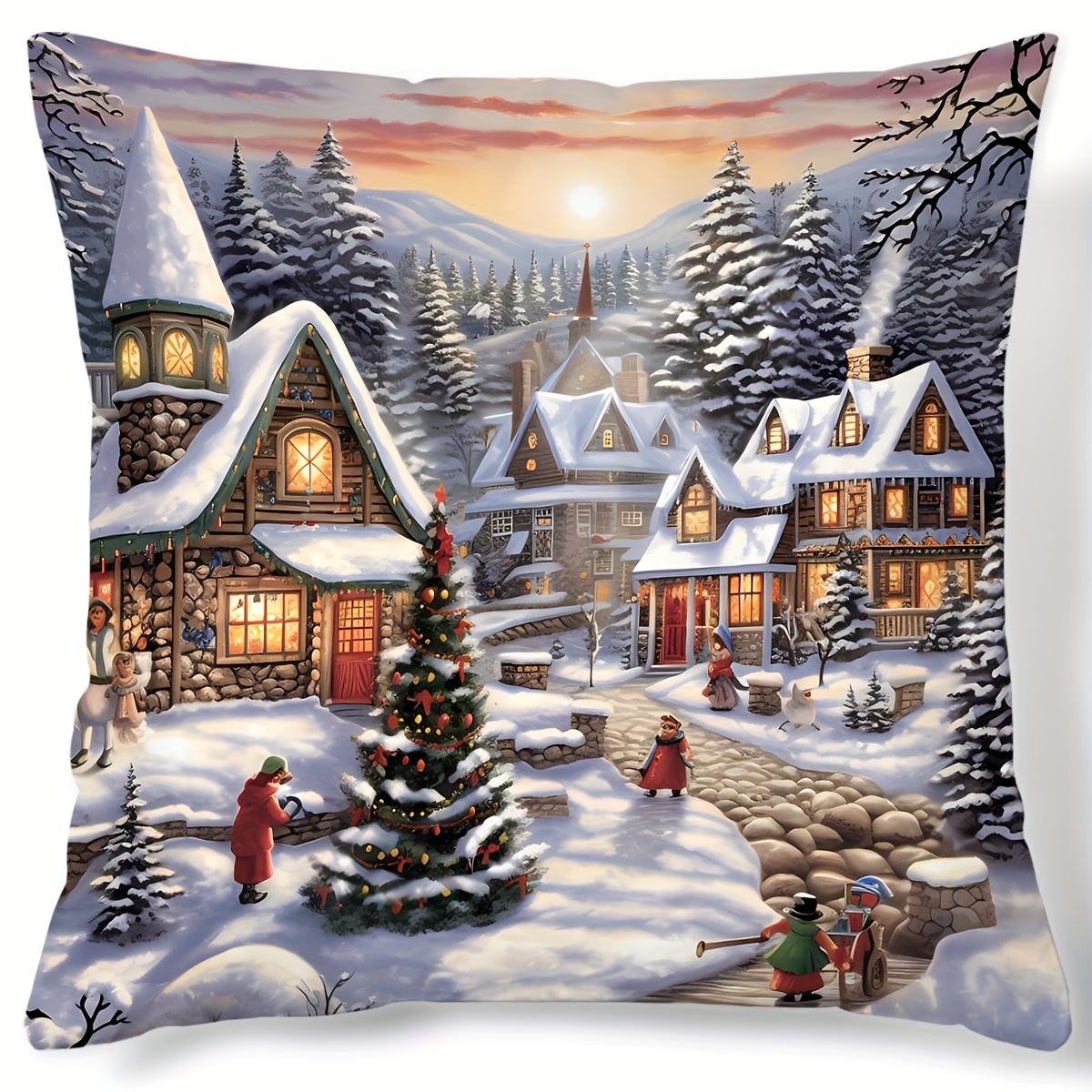 Christmas Pillowcases Christmas Decorations Christmas Tree - Temu