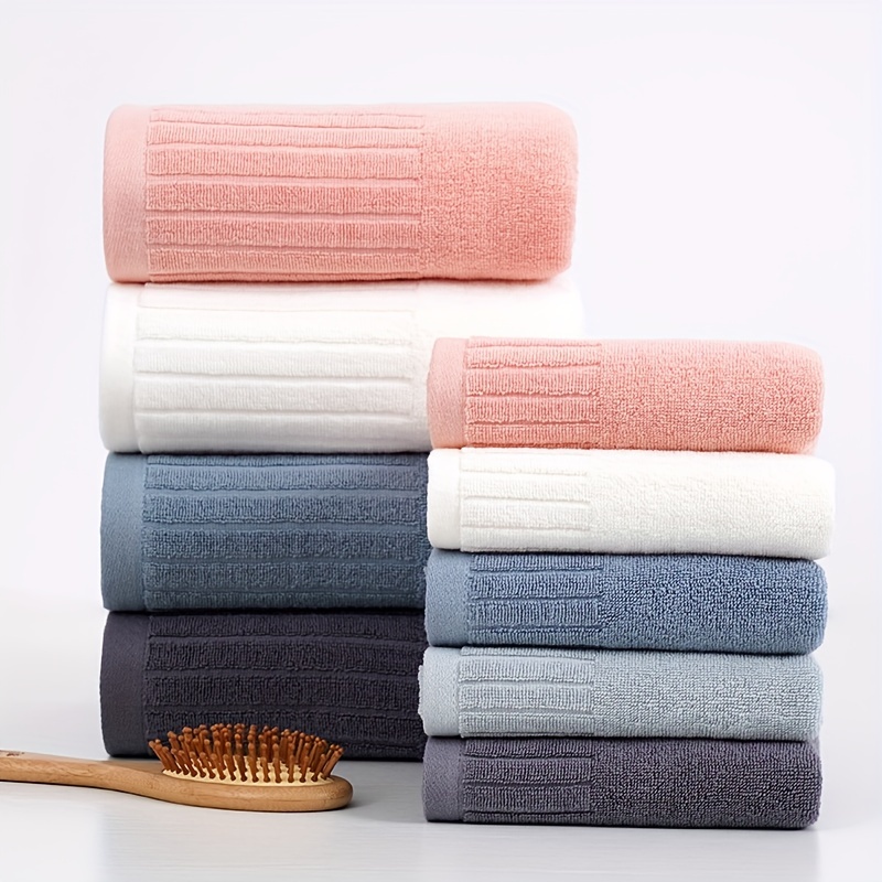 Solid Color Waffle Bath Sheet Household Cotton Large Bath - Temu