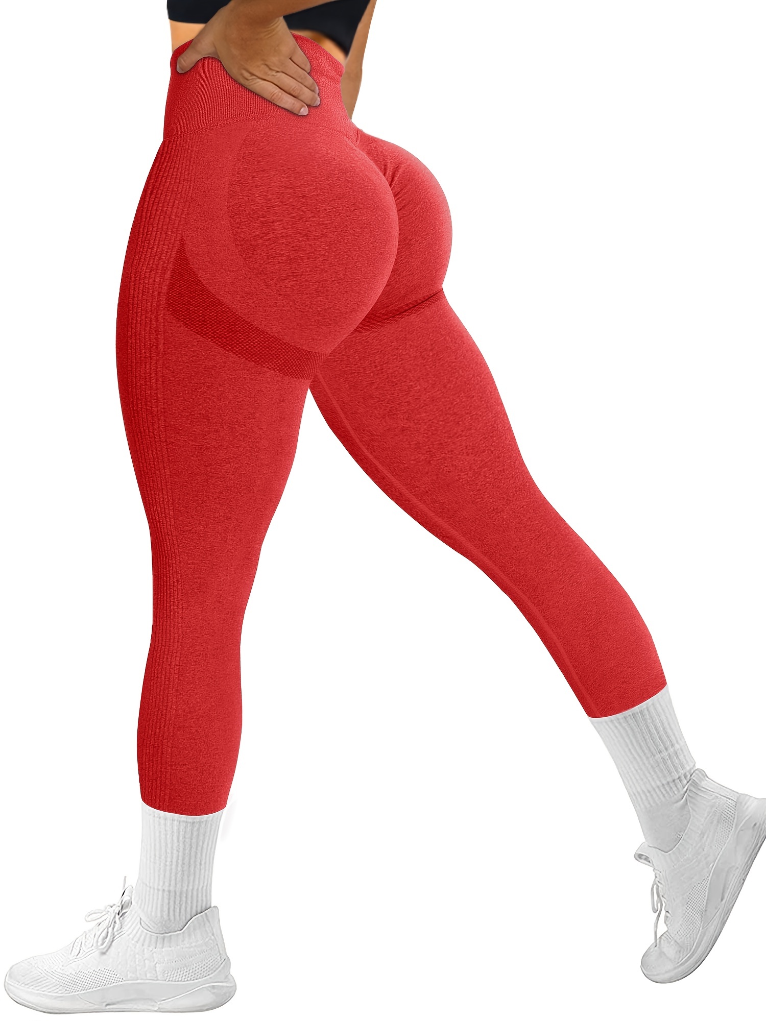 Butt Lifting Sports Leggings Women High Waisted Workout Yoga