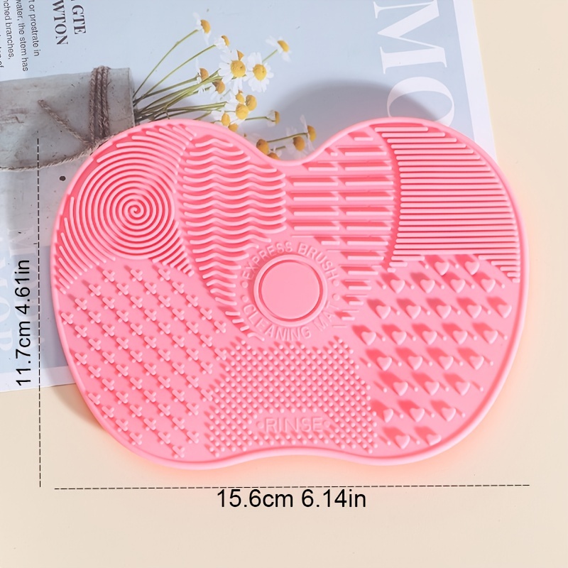 shaped Brush Cleaning Pad Wash Pad Cleaning Mat - Temu