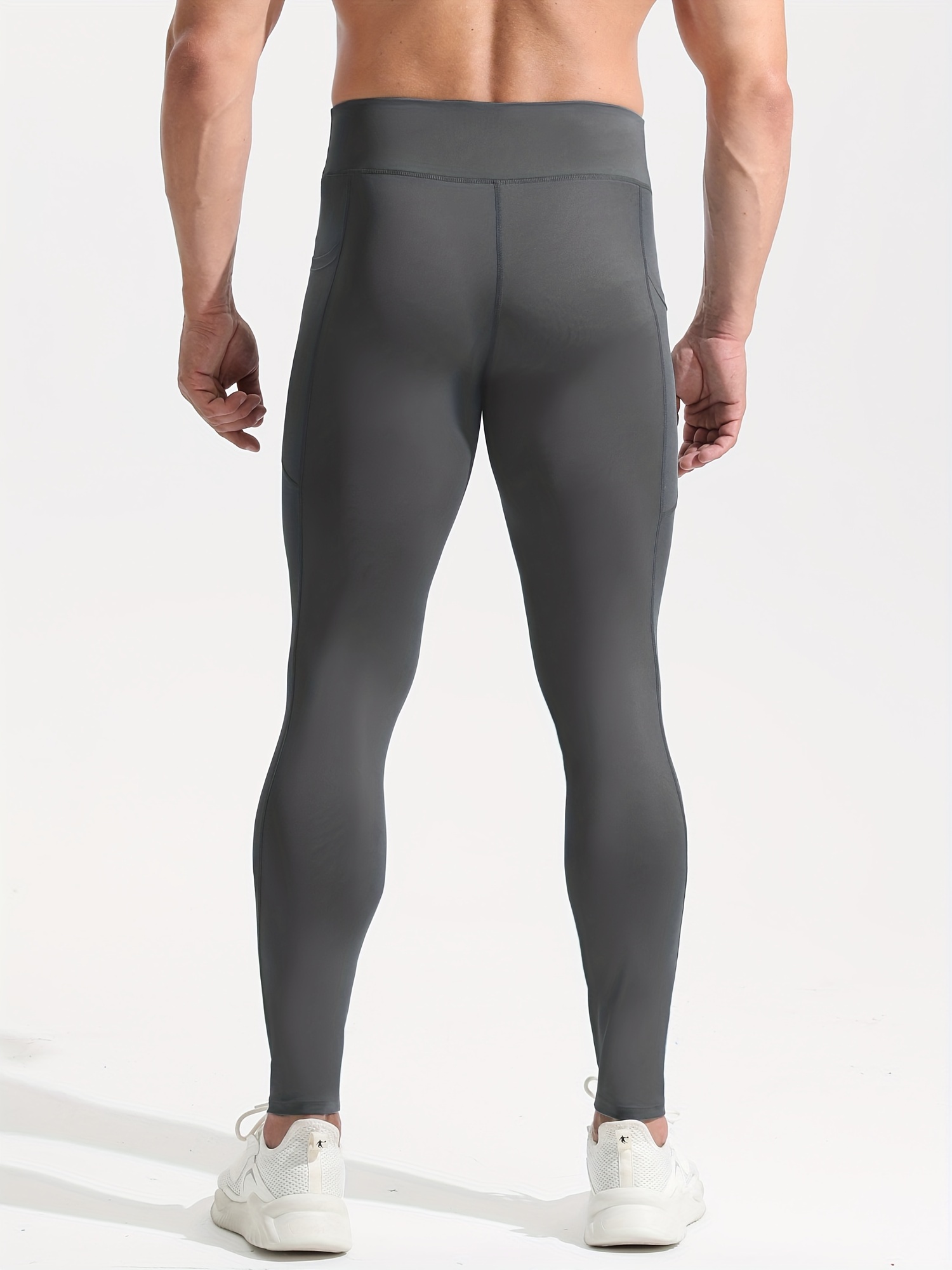 Men Athletic Compression Pants Man Tik Tok Leggings Fitness Sport