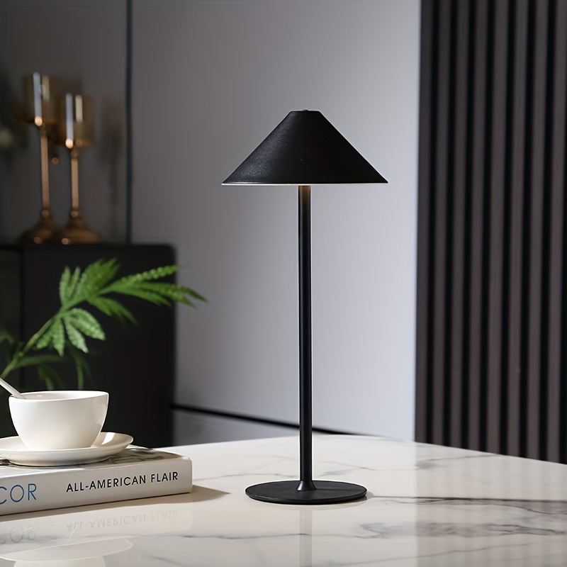 LANMOU Lampe de table LED spirale sans fil - Lampe de chevet
