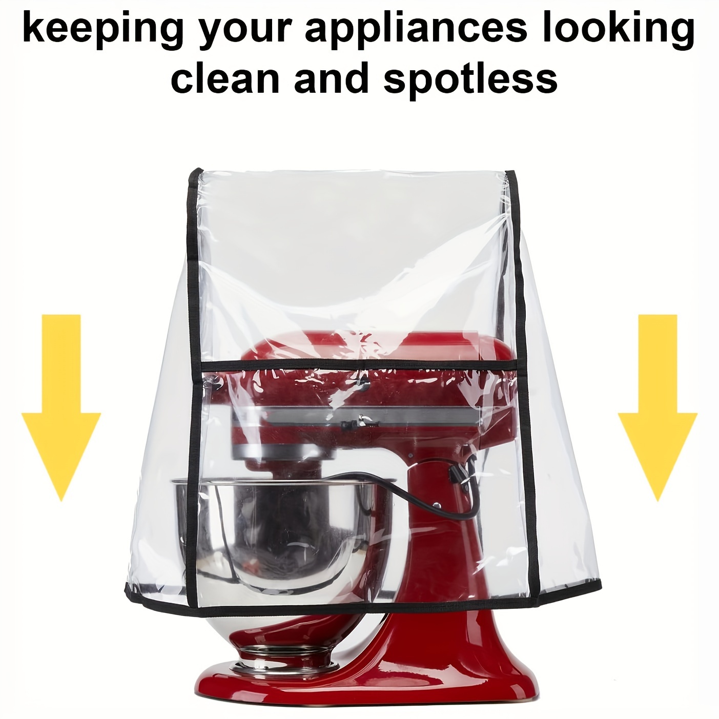 Stand Mixer Dust-proof Cover For Kitchenaid, Mixer Cover With Organizer  Bag, Kitchen Aid Mixer Accessories - Temu