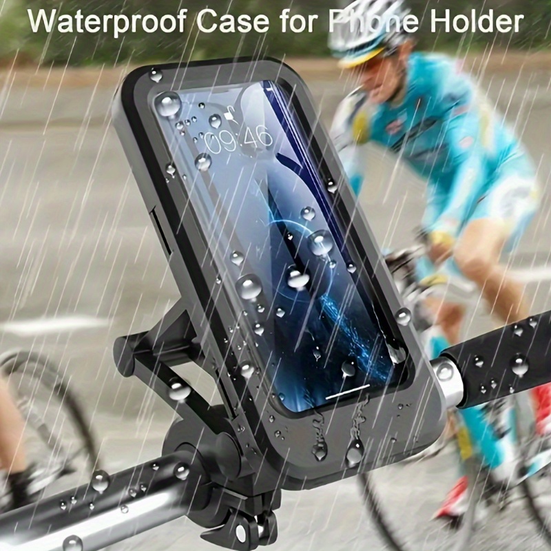Sacoche de vélo Support de téléphone de vélo étanche, 3D Eva Support de  téléphone de vélo