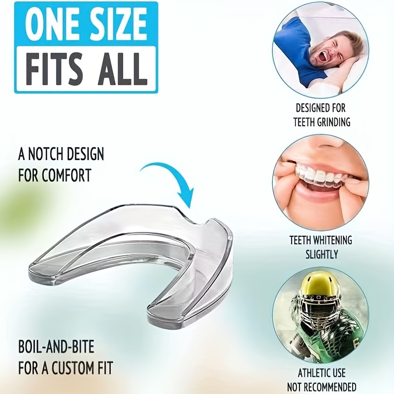 8pcs Mouth Guard For Grinding Teeth, Mouth Guard For Clenching