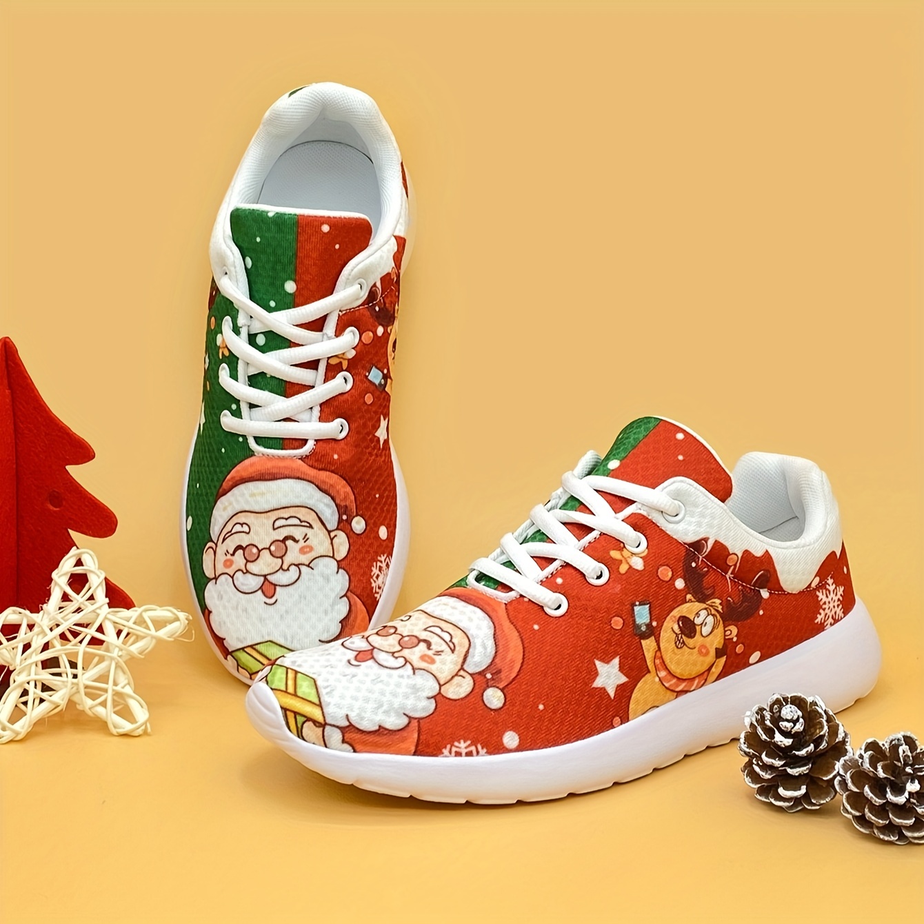 Women's Christmas Dwarfs Print Fashion Snow Boots Christmas - Temu