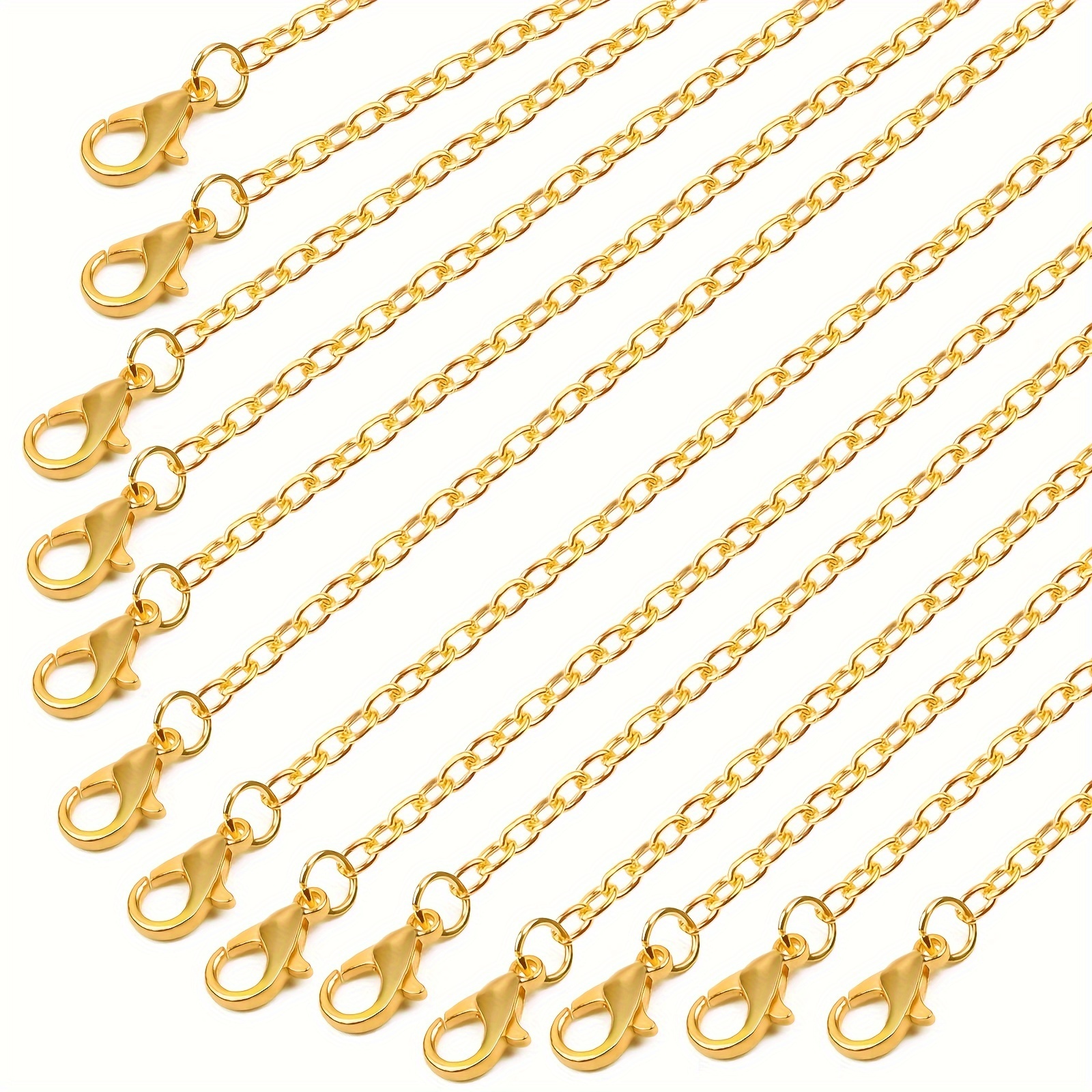 Necklace Shortener For Thin Chain 14k Gold And Silver Plated - Temu Bahrain
