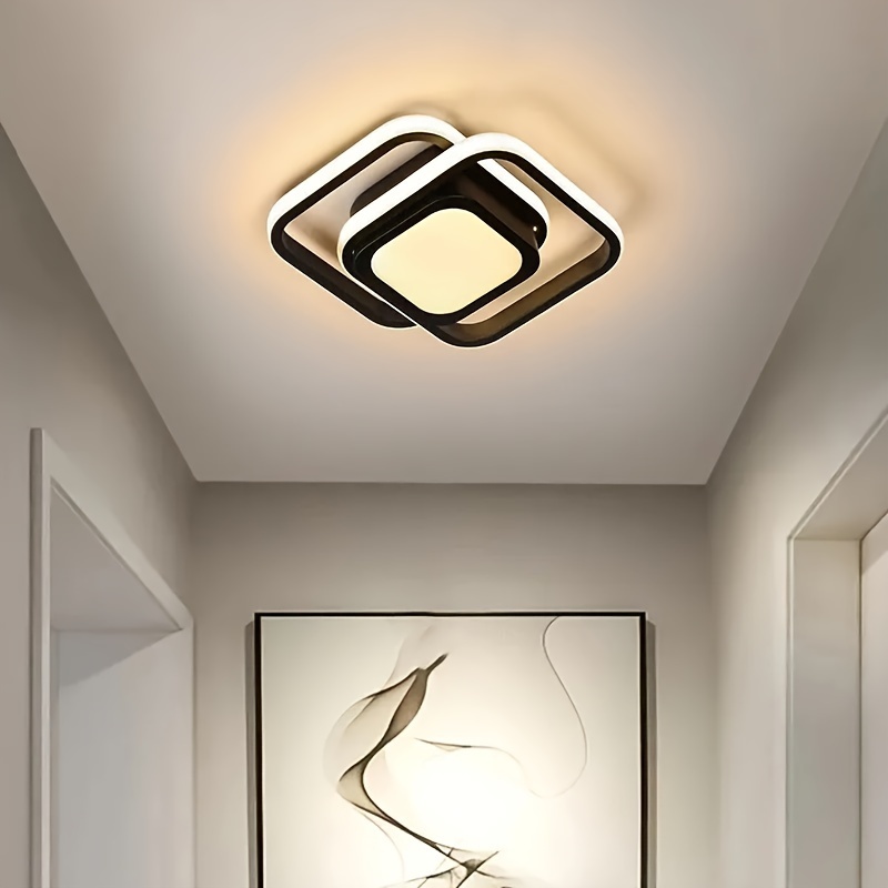 Lámpara LED de pared creativa, luz de pared de aluminio para