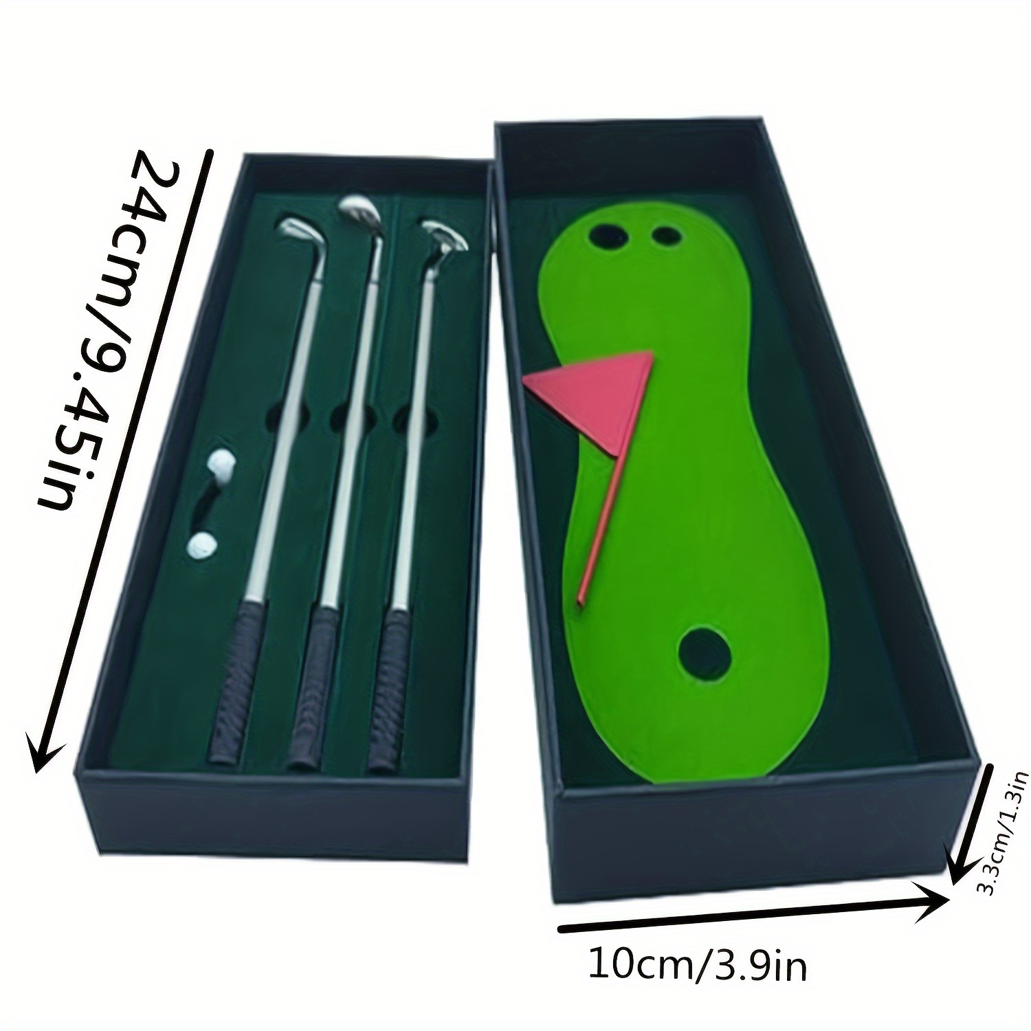 Wassteel Mini Golf Toys for Kids/Adult, Retirement Gift Two Mini
