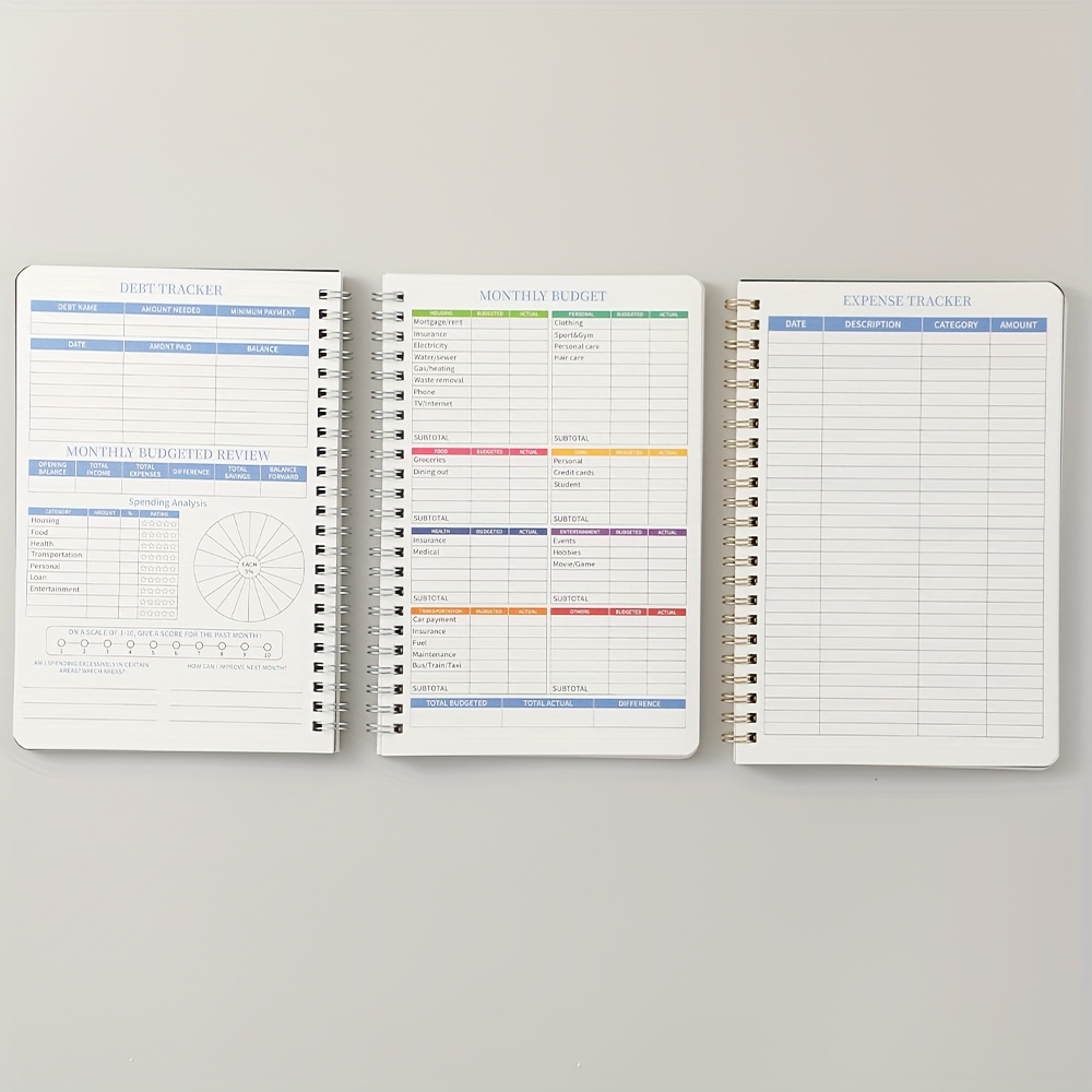 Budget Planner Monthly Bill Organizer Hardcover Budget Book