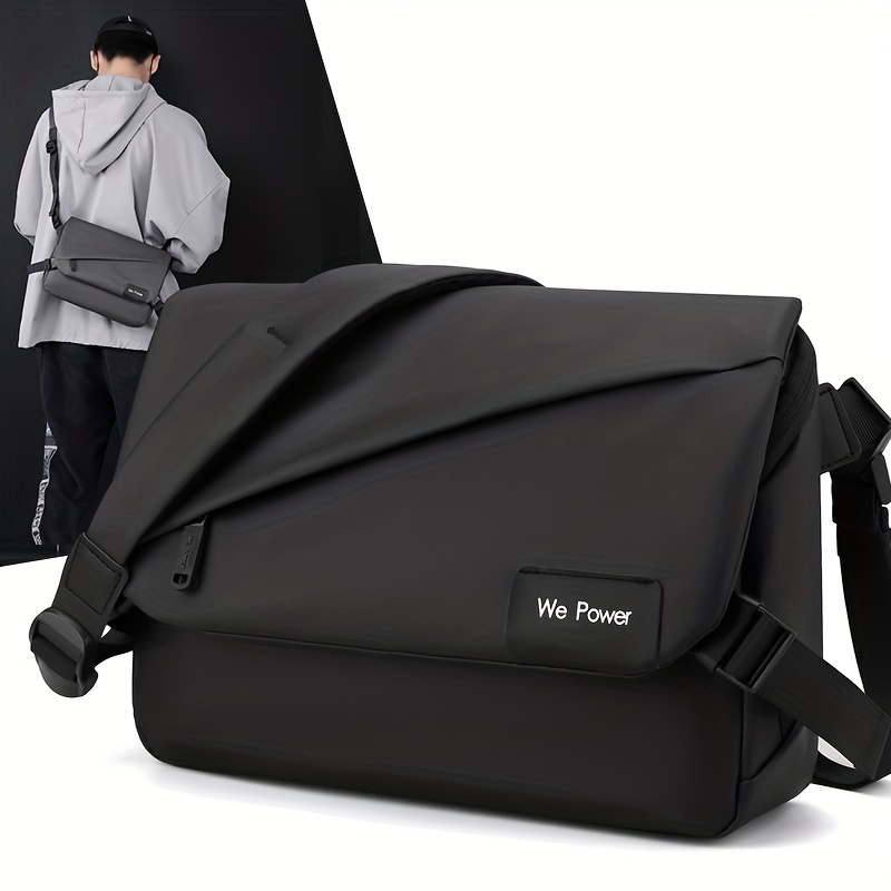 Men Messenger Bag Fashion Splash Proof Shoulder Bag Crossbody Bag Satchel  Bag