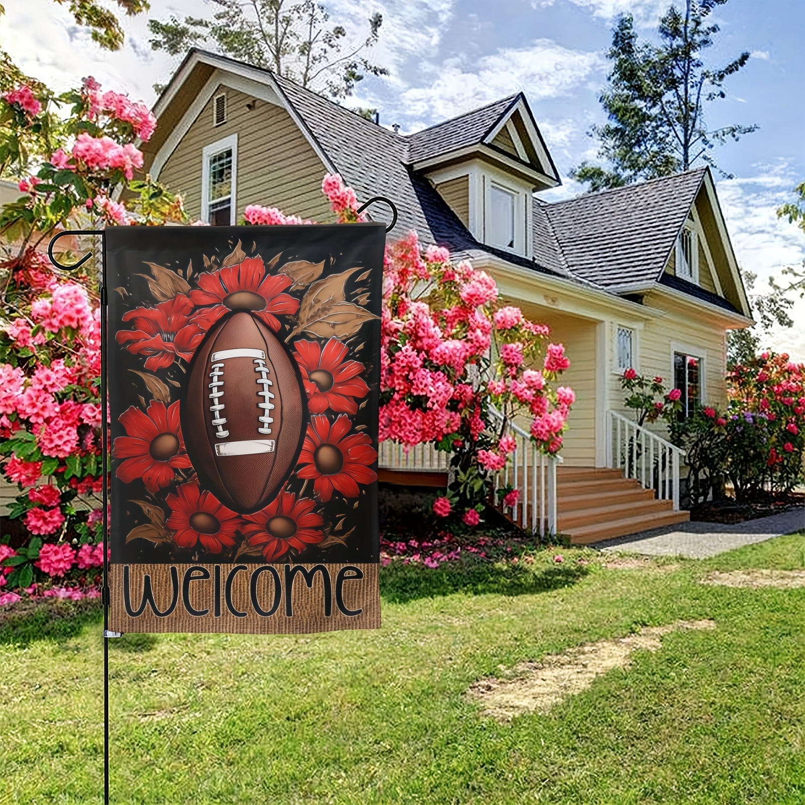 1 pièce Drapeau De Jardin Extérieur, Mode en ligne