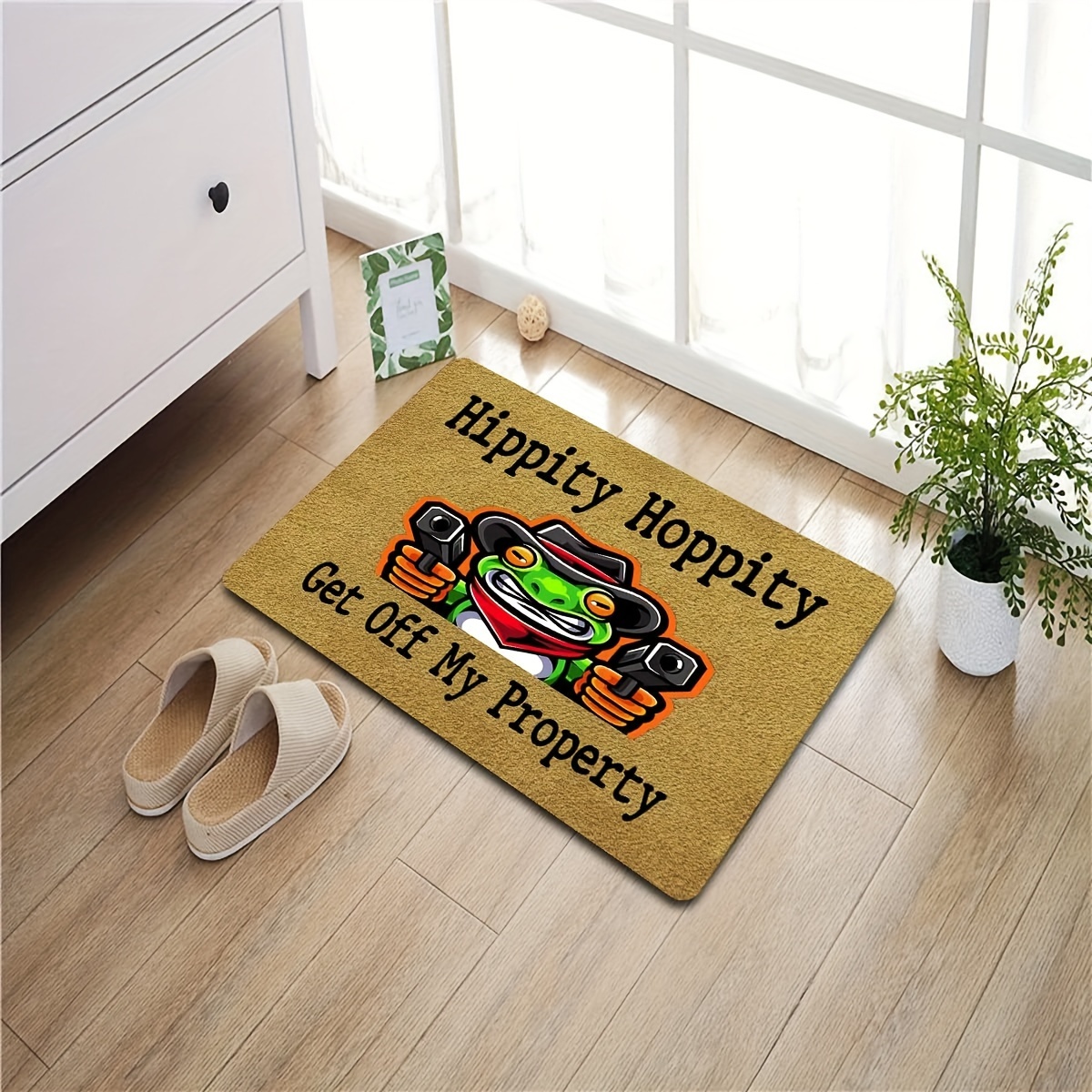 1pc Funny Welcome Doormat, Non-Slip mat Gift mat Personalized Home