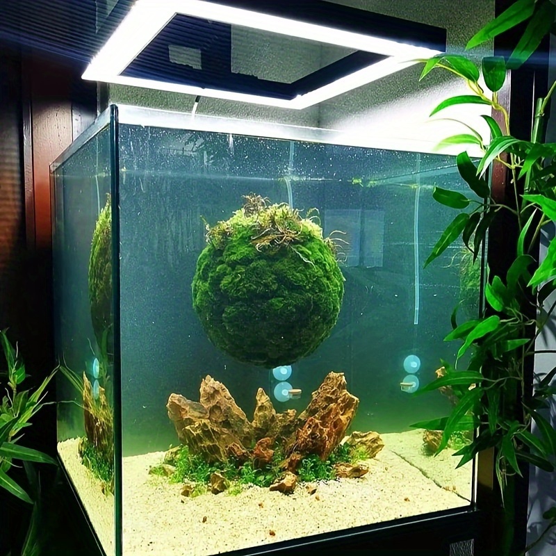 Artificial Moss Ball 3 Inch - AquariumH2o fish tank decorations