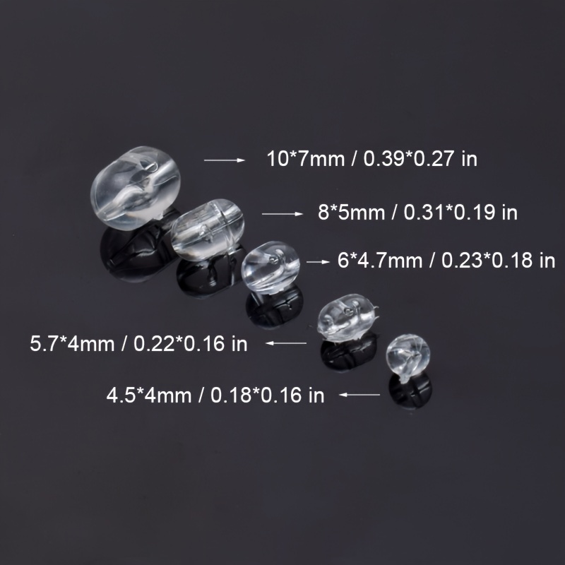 Glass Fishing Lure Beads Assortment - 4mm, 5mm, 6mm, 7mm, 8mm 10mm