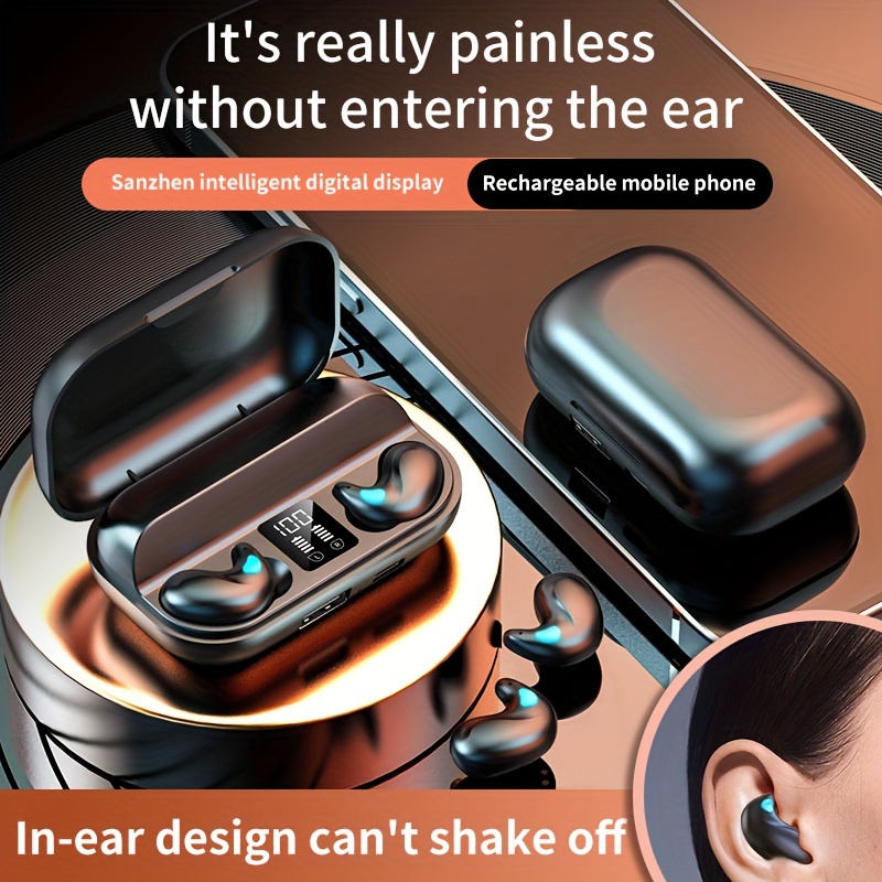 Invisible Sleep Wireless Earbuds - Temu