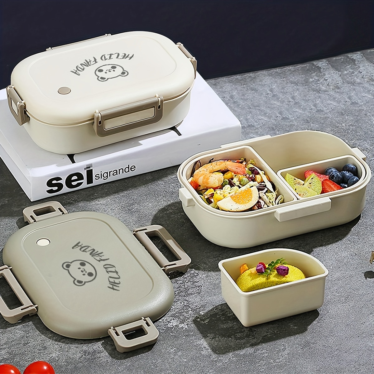 Stainless Steel Insulated Lunch Box Food Grade Insulation - Temu
