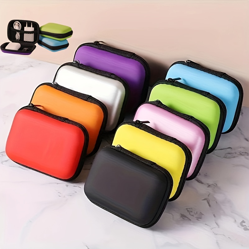 Multifunctional Mini Zipper Storage Bag, Portable Data Cable Bag, Versatile Storage Bag For Travel