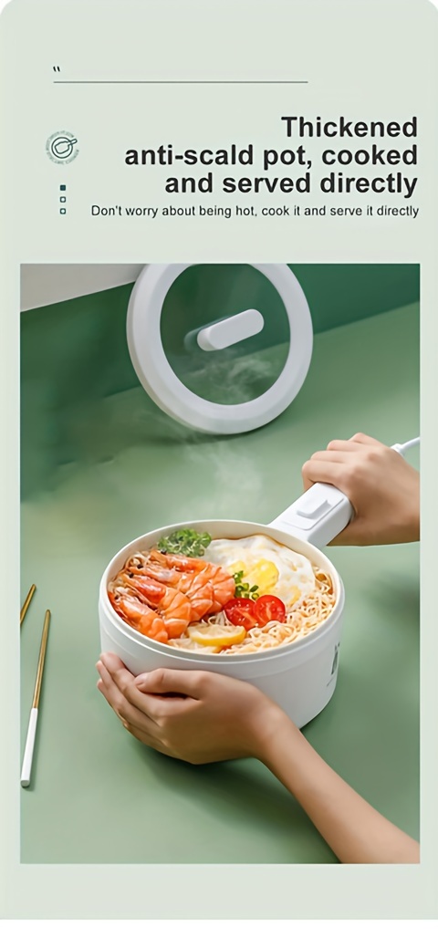 Plug-In Pot™ Electric Hot Pot for Cooking in Dorm Rooms or Traveling i –  pluginpot