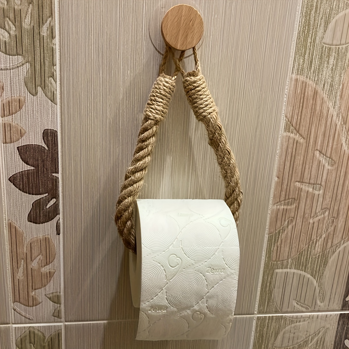 Toilet Paper Holder with Shelf Creative Bathroom Roll Paper Holder