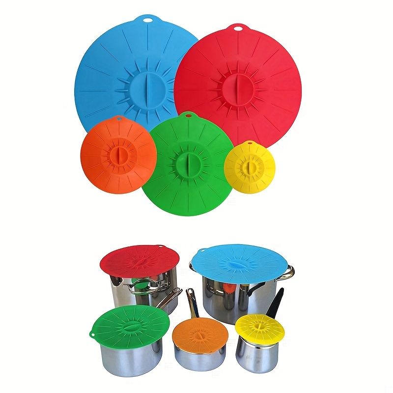 Bpa free Silicone Lids For Microwave Bowls Cups Pots And - Temu