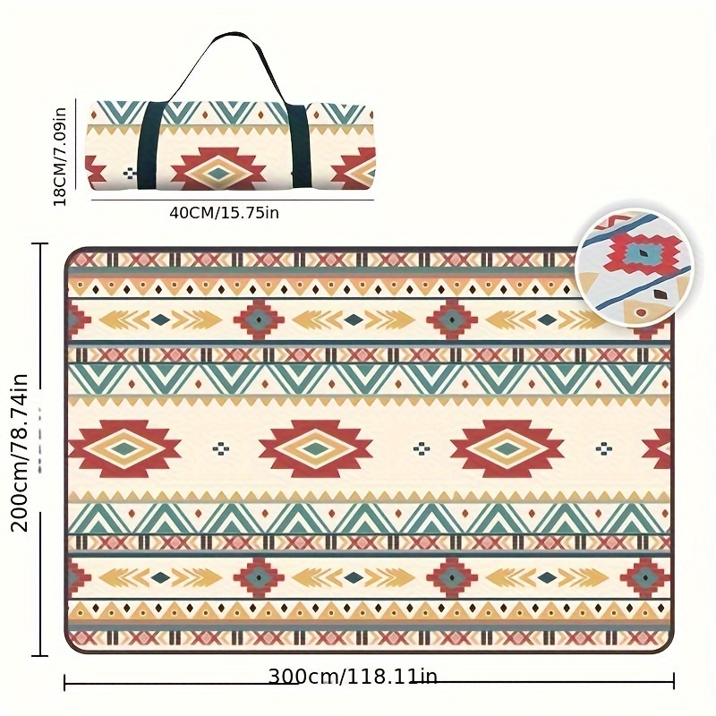 Machine washable picnic online blanket