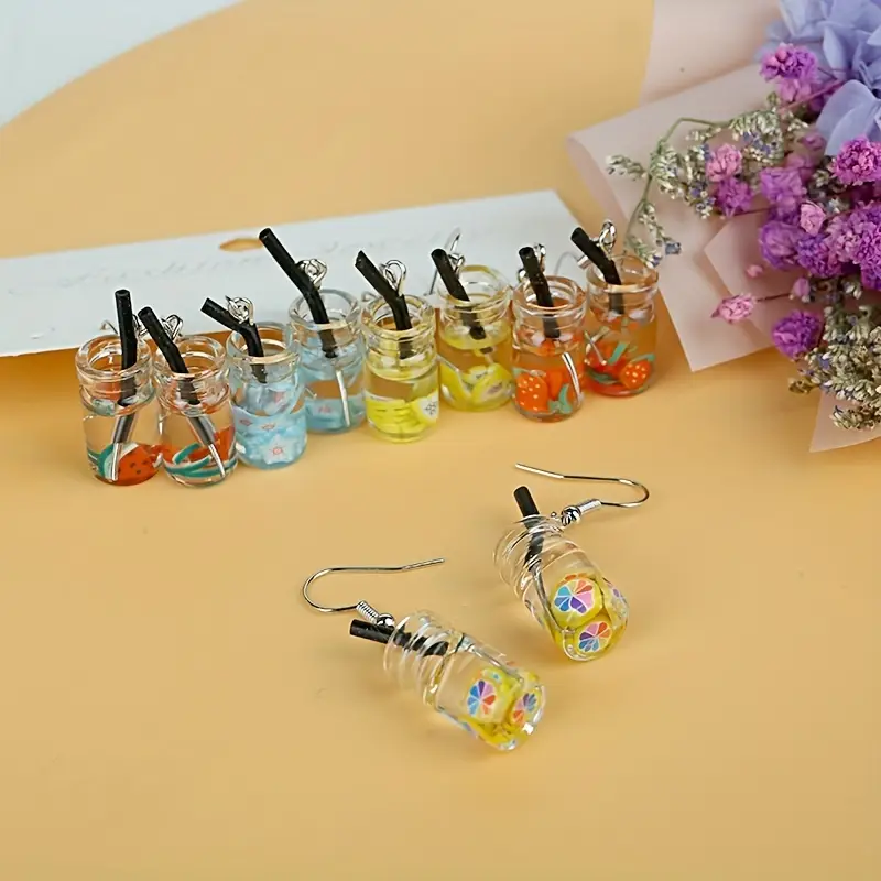 MILK X SODA SUNNY DAISY EARRINGS white MILK X SODA SUNNY DAISY EARRINGS white