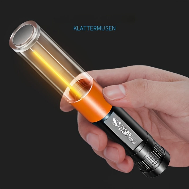 6 Pack 9 Led Mini Led Flashlight Set Handheld Outdoor Torch With