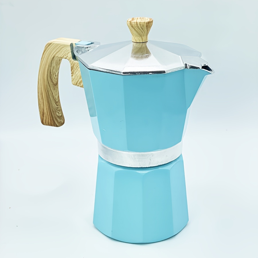 AIFUSI Moka - Cafetera italiana de 3 tazas/5 onzas, cafetera de café  expreso, estufa manual de campamento, máquina de café cubano, máquina de  café