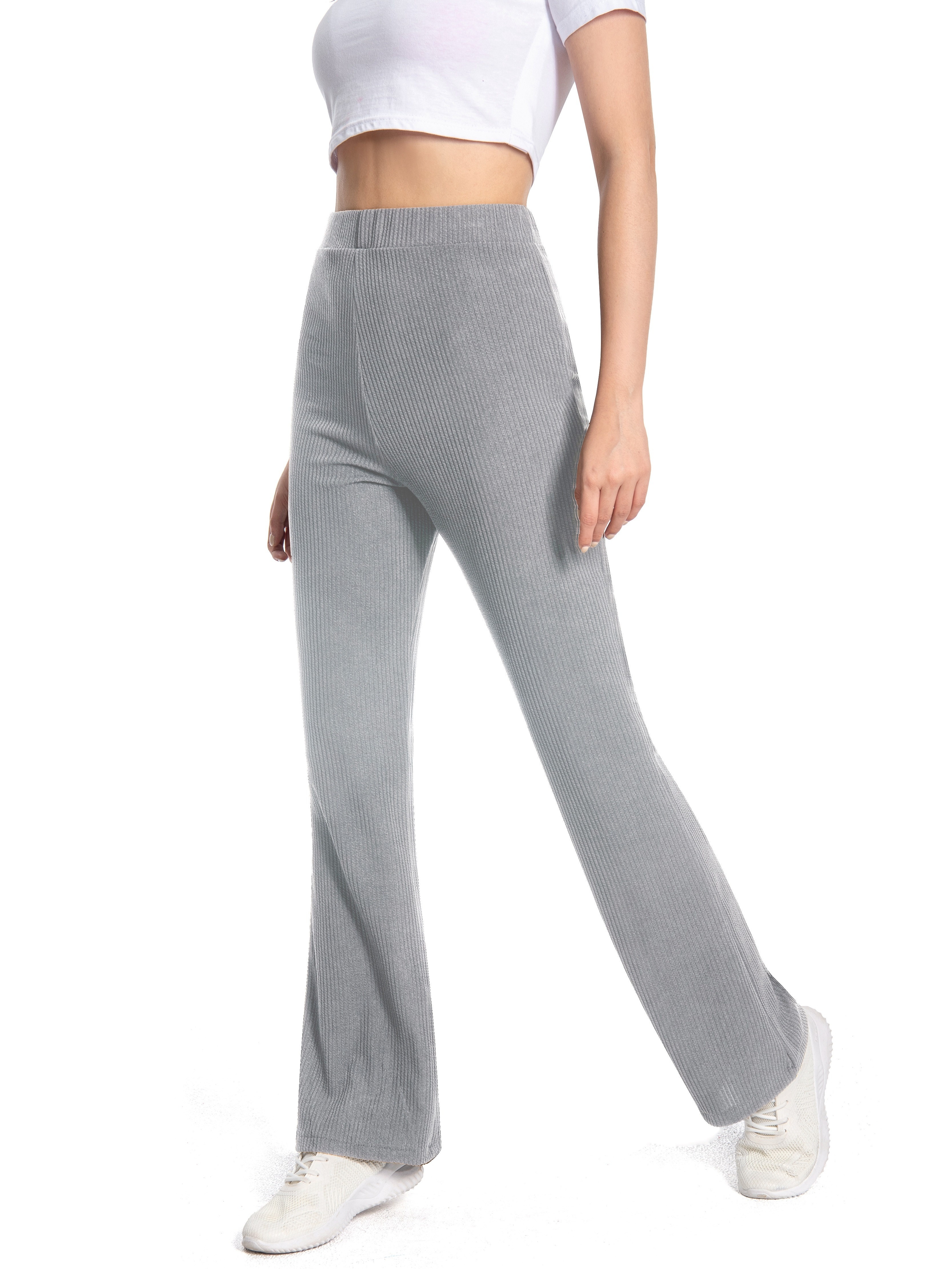 Black Yoga Flare Pants - Also in PLUS SIZES! – Impress Boutique