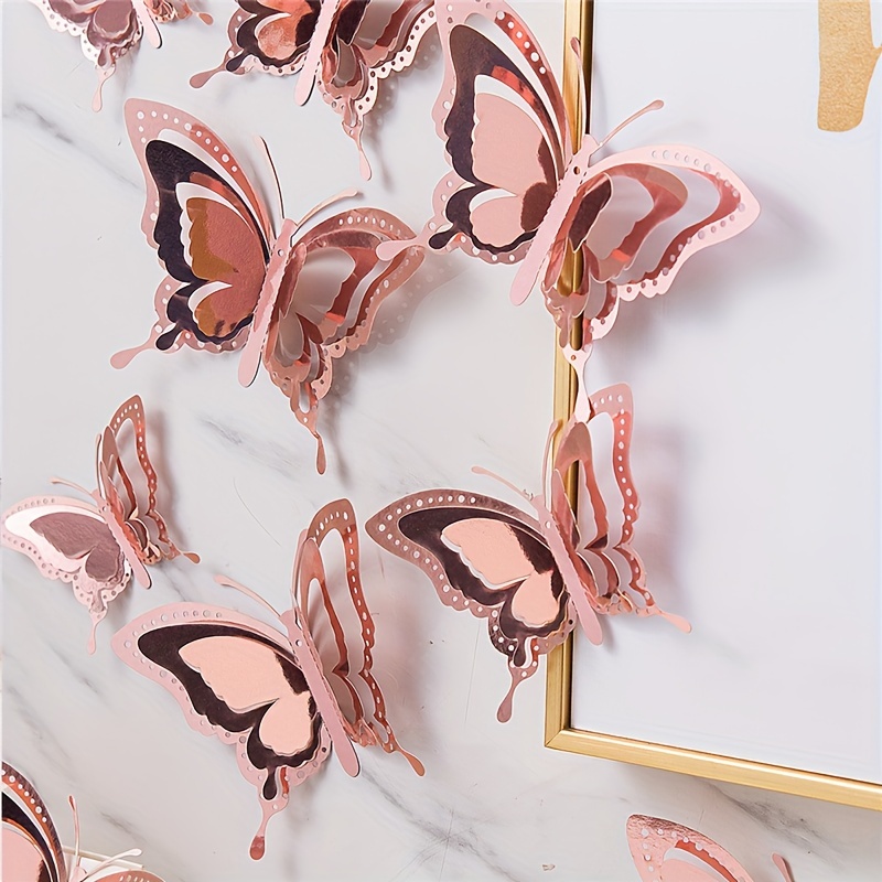 High-quality 3d Paper Butterfly For Weddings, Baby Showers, Classrooms, And  Parties - - Perfect For Home Decor And Themed Decoration - Temu Oman