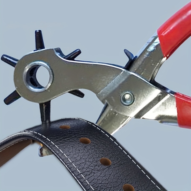 Perforador de agujero para cinturón de cuero  