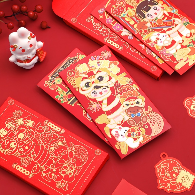  36PCS Chinese Red Envelopes 2023 Red Envelopes