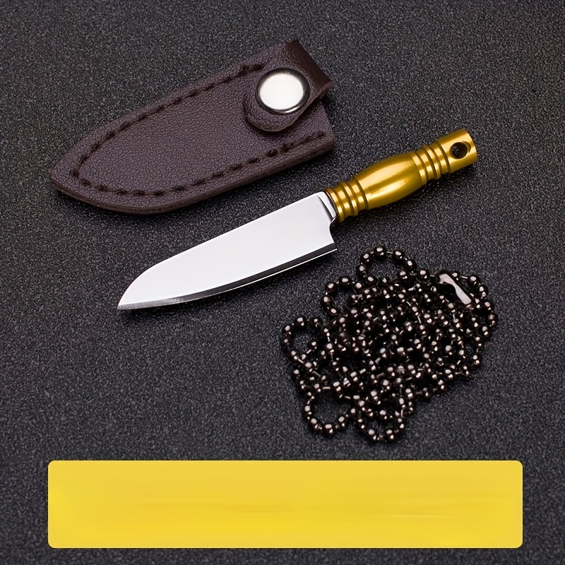Verpetridure Clearance Mini Small Kitchen Knife Forged Knife Accessories Portable Keychain Small Knife Piece Express Cut Fruit Pocket Small Money