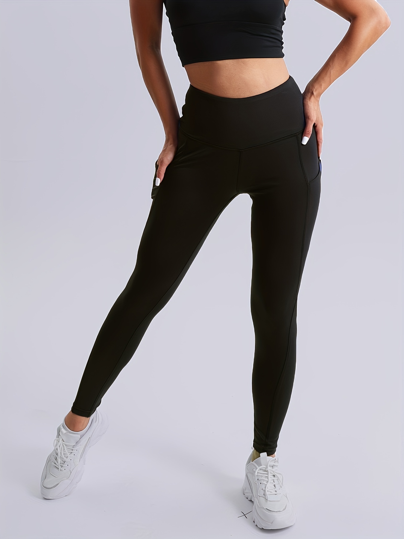 Gym bunny Scrunch leggings active wear - Black – Shape Wear Shop