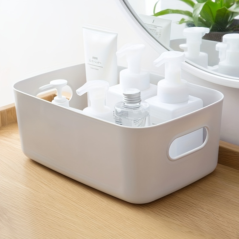 2023 Luxury Bathroom Cosmetics Organizer Desktop Sundries Small Toys Snack  Storage Box Home Multifunctional Acrylic Organizer