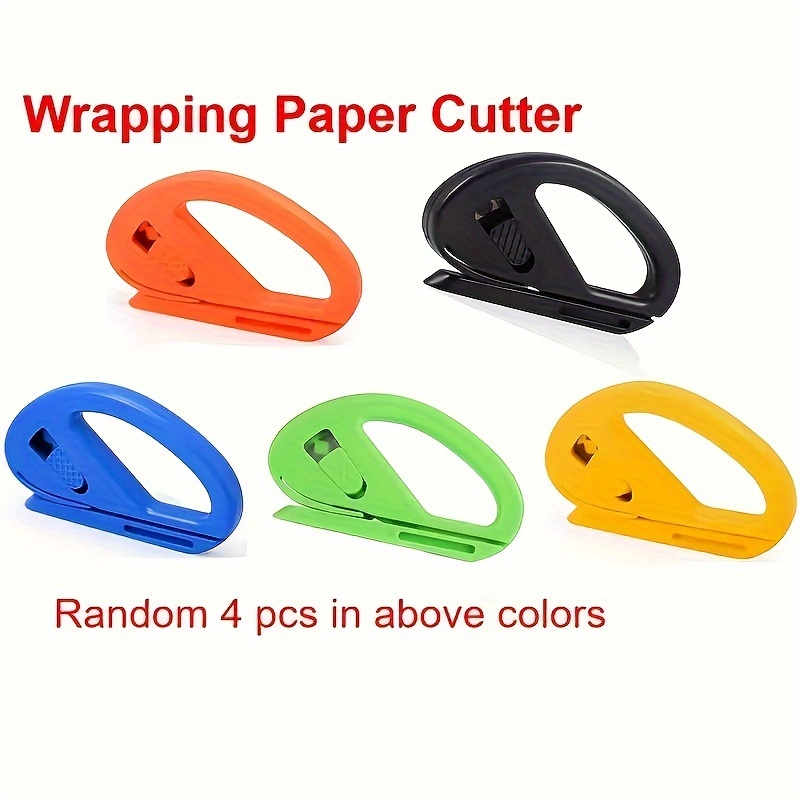 Wrapping Paper Cutter, Replaceable Blade, Christmas Wrapping Paper Cutting  Tool, Gift Wrapping Paper Knife Cutting - Temu Germany