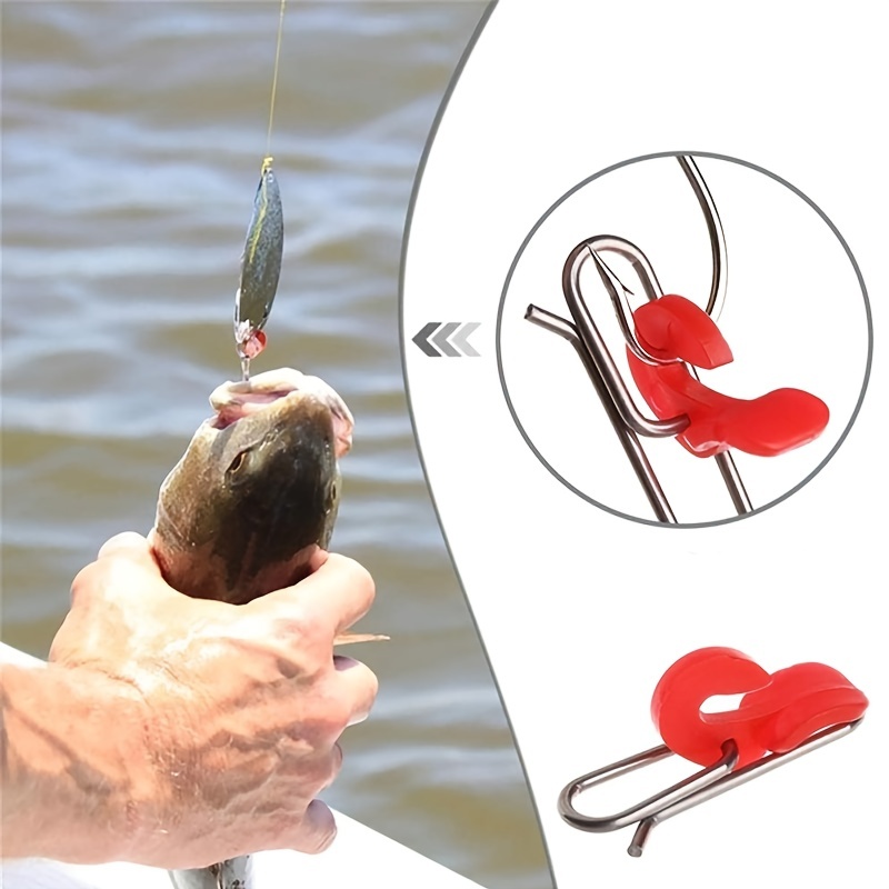 Fishing Bait Clip Snap Swivel Slid Rings Fishing Tackle Kit - Temu