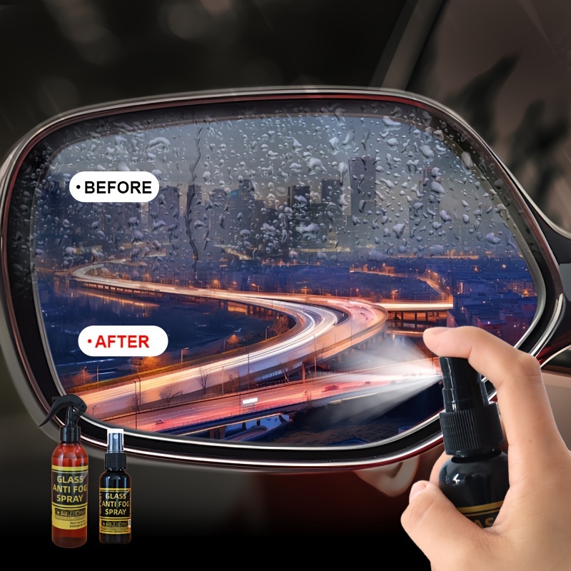 300ml Car Windshield Defogger Spray for Windows, Glasses, Mirrors, Goggles