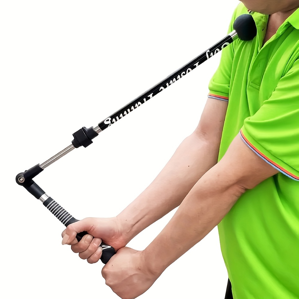 Golf Swing Trainer: Retractable Stick Assorted Colors - Temu Japan