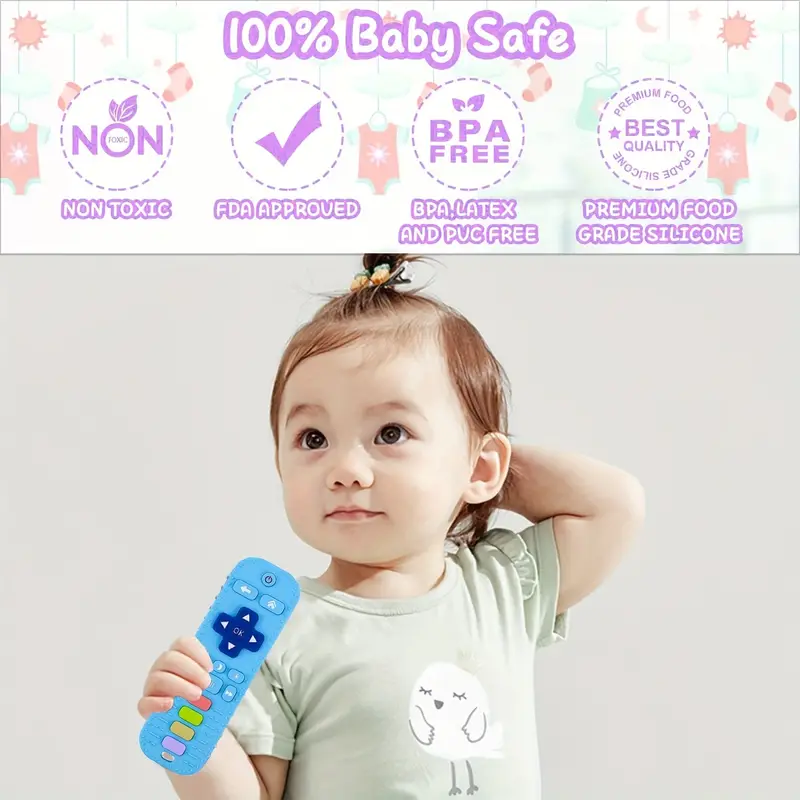 Baby Teething Toys Silicone Teether Toy