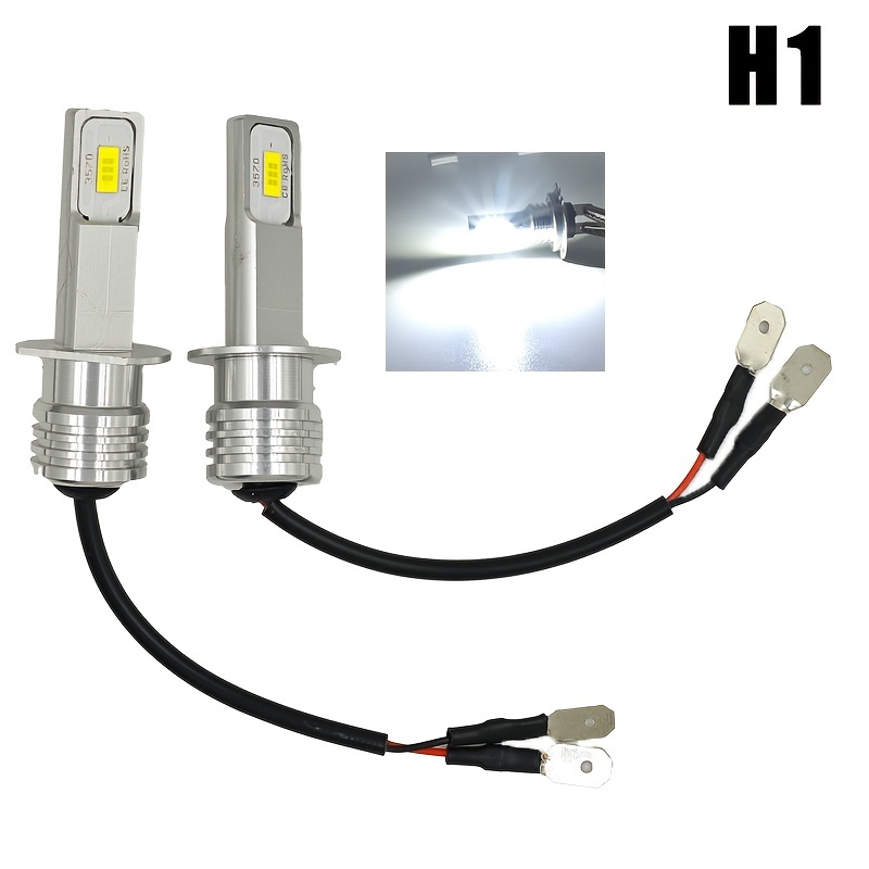H1 LED Headlight Bulb Kit Instantly Improve Your Car's Lighting Efficiency