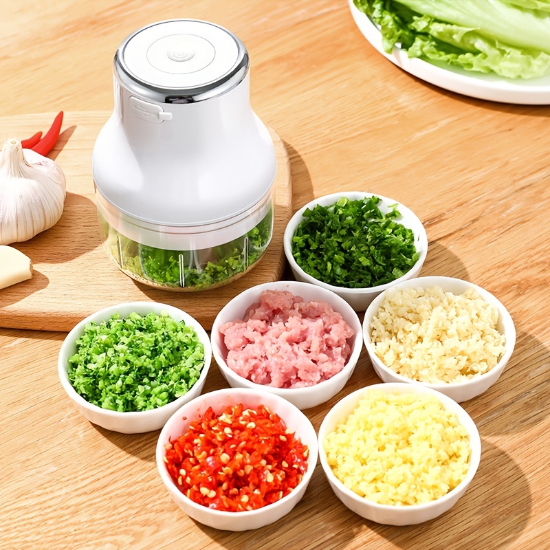Electric Mini Food Chopper Vegetable Garlic Electric Kitchen